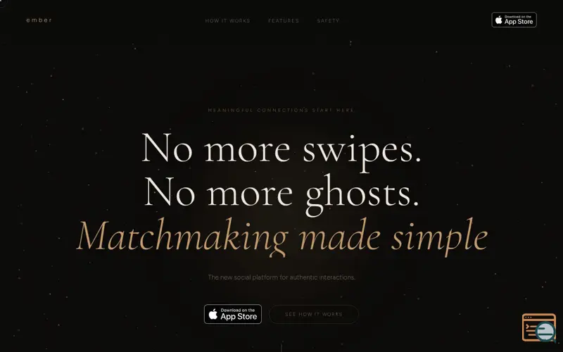 Screenshot of Connectwithember