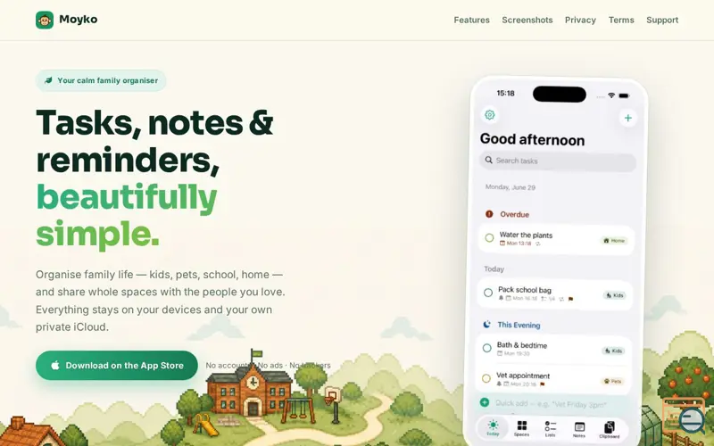 Screenshot of Moyko