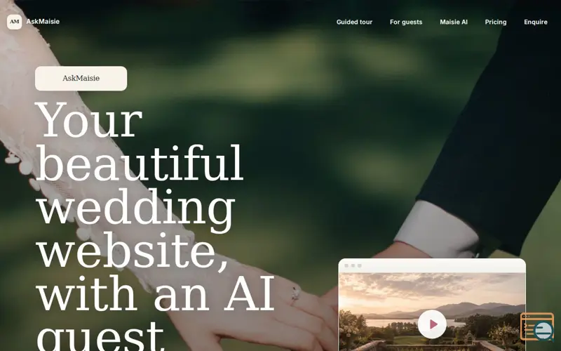 Screenshot of AskMaisie