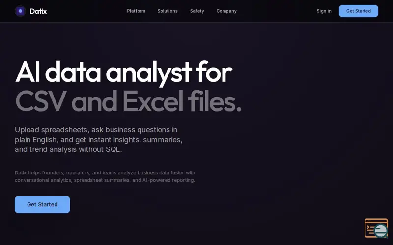 Screenshot of Datix 