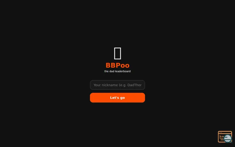 Screenshot of BBPoo