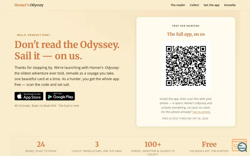 Screenshot of Homer's Odyssey