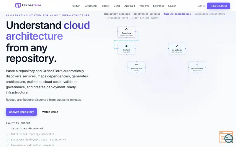 Screenshot of OrchesTerra