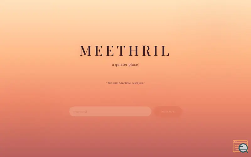 Screenshot of Meethril