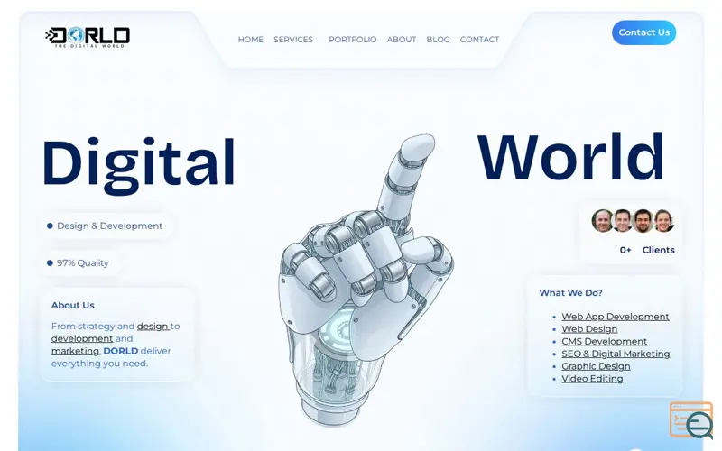Screenshot of DORLD
