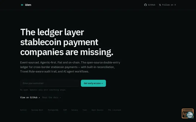 Screenshot of Idem
