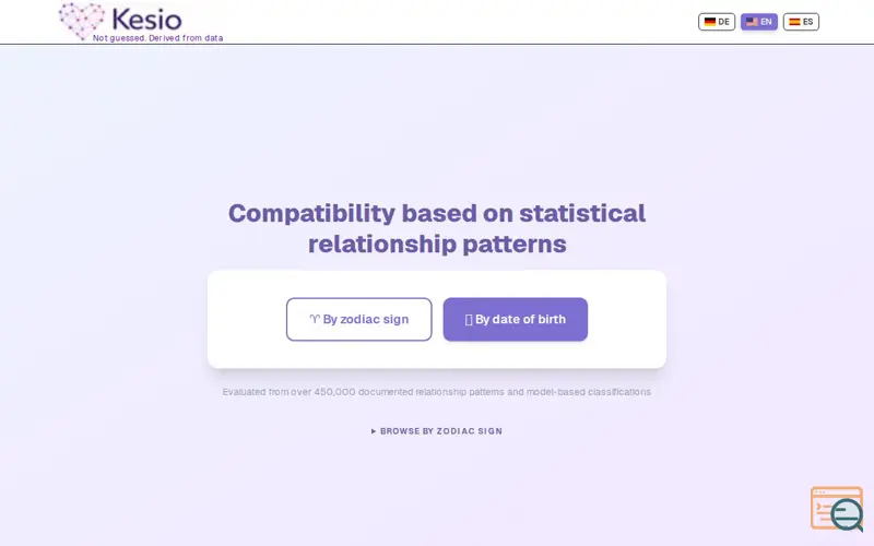 Screenshot of Kesio