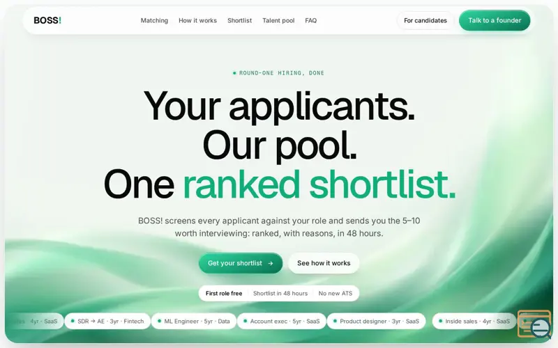 Screenshot of BOSS!