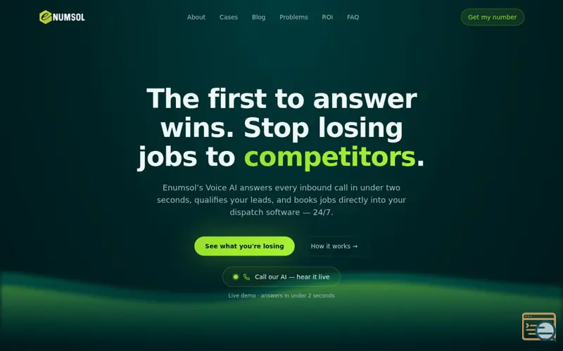Screenshot of Enumsol