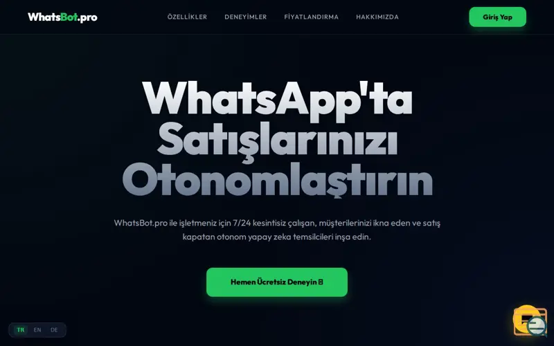 Screenshot of WhatsBot.pro