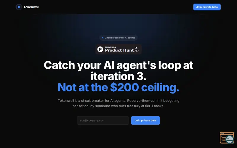 Screenshot of Tokenwall