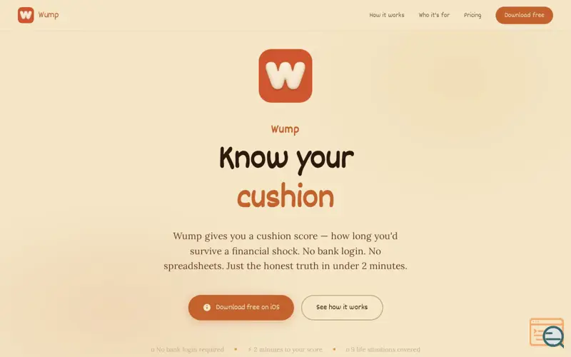 Screenshot of Wump 