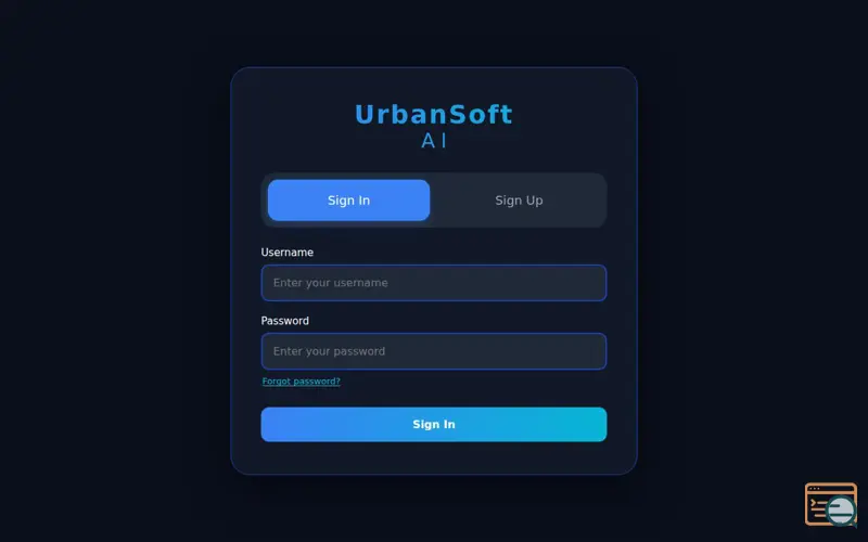Screenshot of Urbansoft Ai