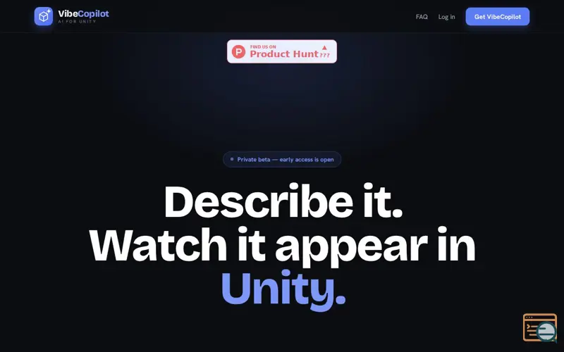 Screenshot of VibeCopilot