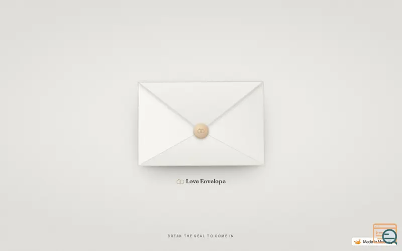 Screenshot of Love Envelope