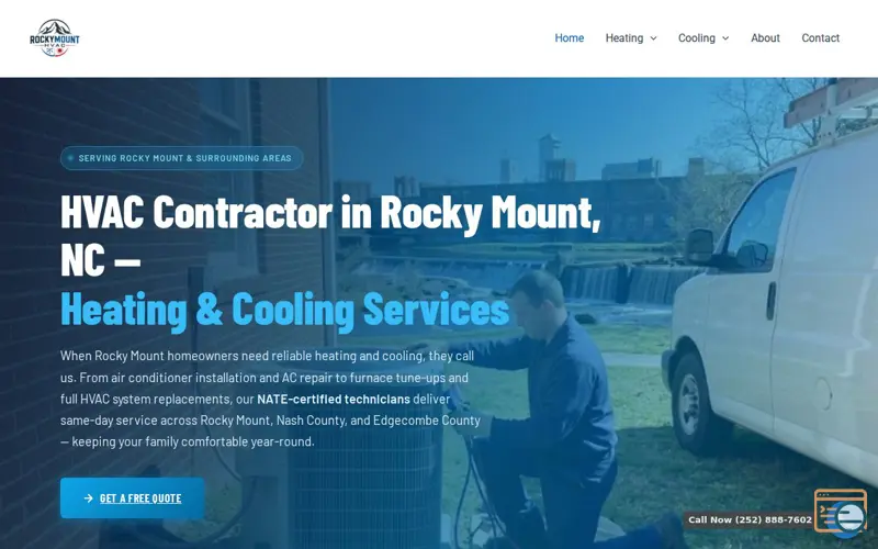 Screenshot of hvacrockymount