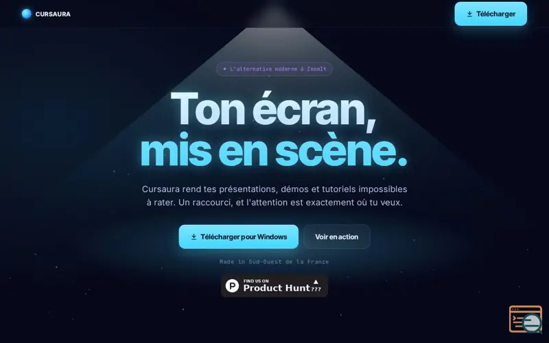 Screenshot of Cursaura