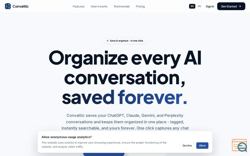 Screenshot of Convattic