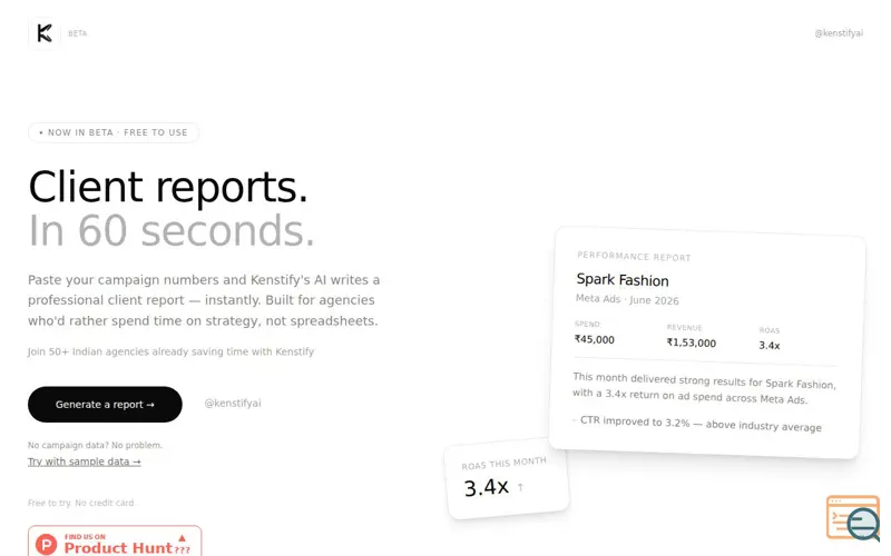 Screenshot of Kenstify