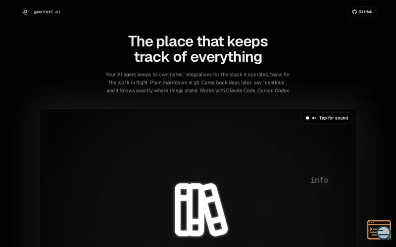 Screenshot of Gcontext