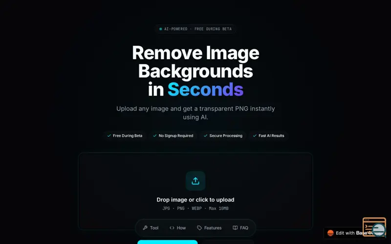 Screenshot of BgRemover