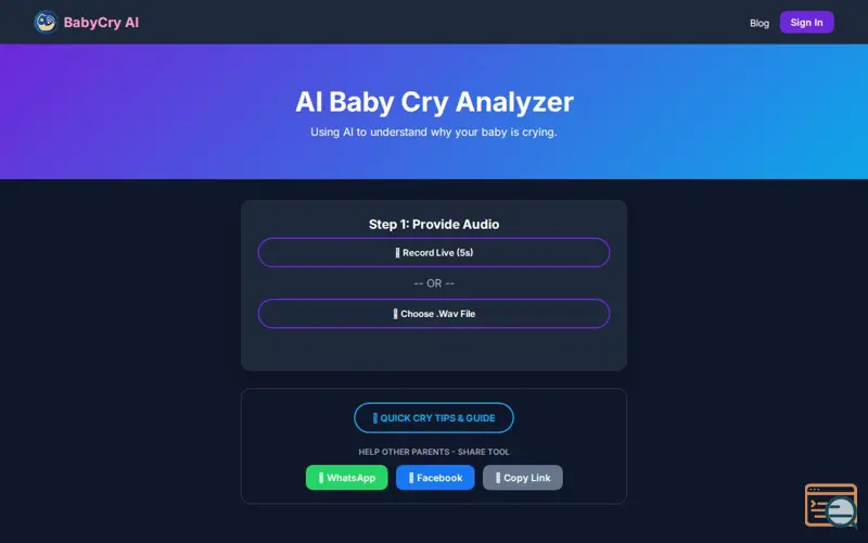 Screenshot of Mom Baby Care Tips