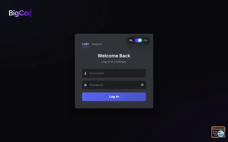 Screenshot of BigCord
