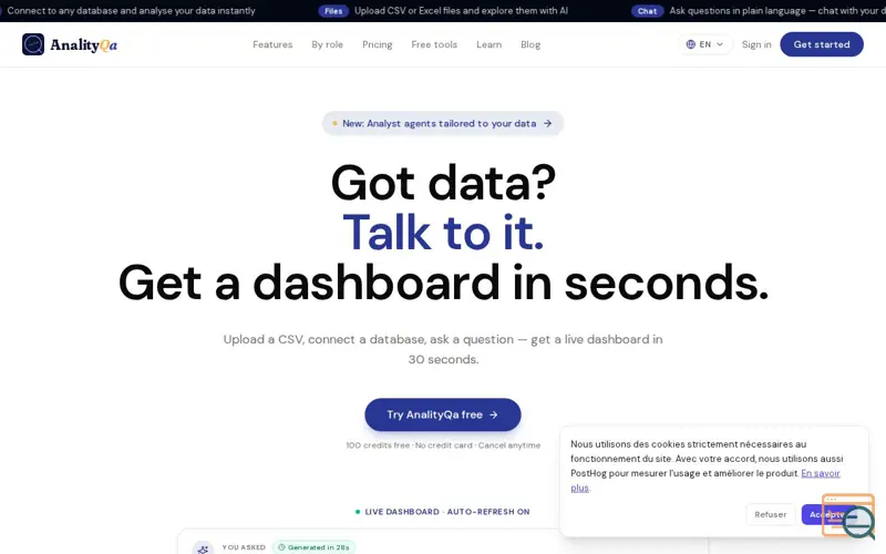 Screenshot of AnalityQa