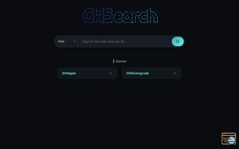 Screenshot of GHSearch