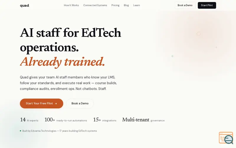 Screenshot of Quad