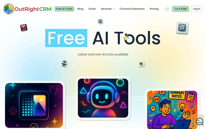 Screenshot of AI Tools
