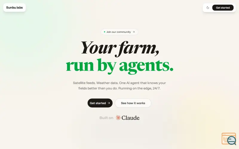 Screenshot of Sunbu Labs