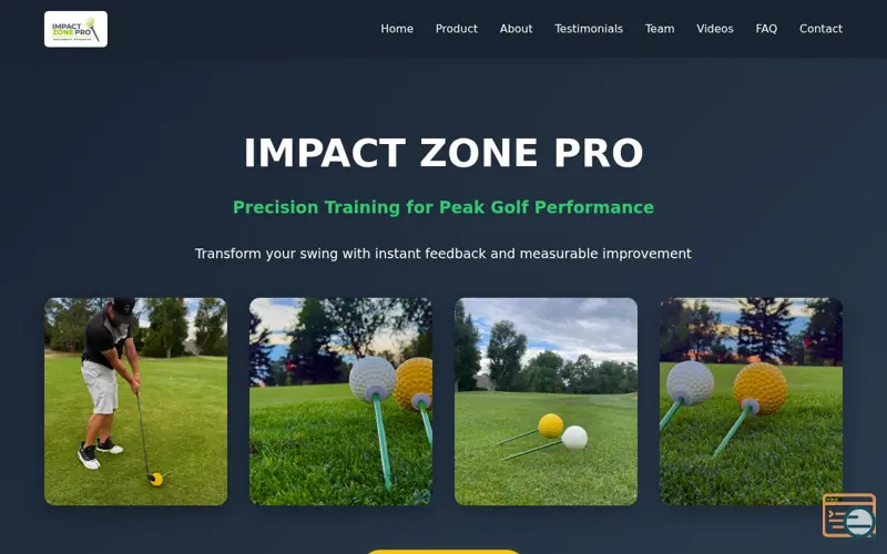 Screenshot of Impact Zone Pro