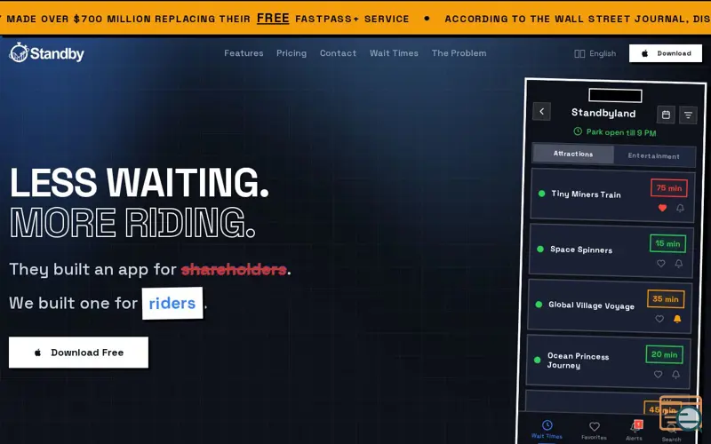 Screenshot of Standby