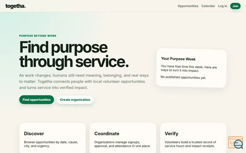 Screenshot of Togetha