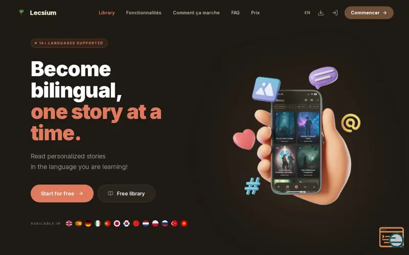 Screenshot of Lecsium