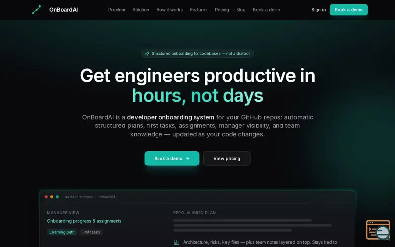 Screenshot of Onboard-developer