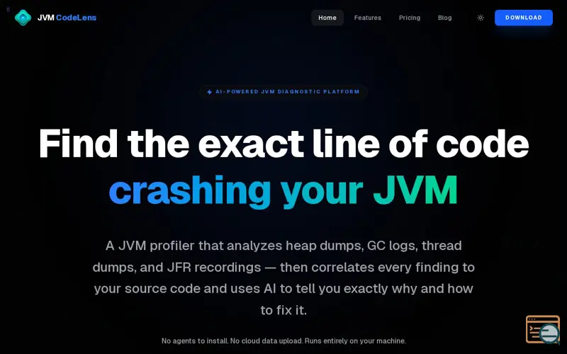 Screenshot of JVM CodeLens