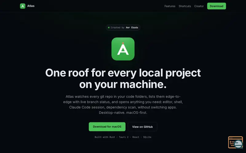 Screenshot of Atlas