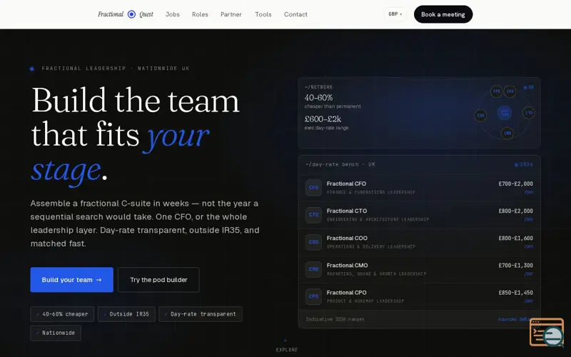 Screenshot of Fractional Quest