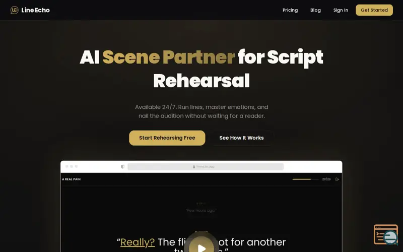 Screenshot of Line Echo