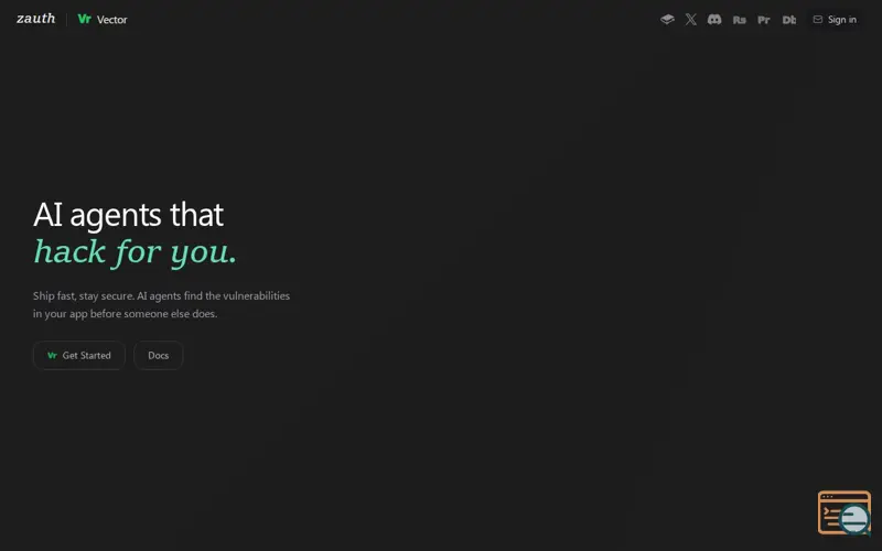 Screenshot of Vector by zauth