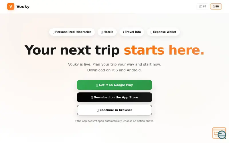 Screenshot of Vouky