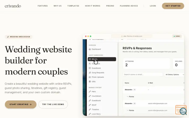 Screenshot of Crivando