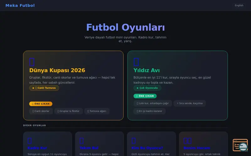 Screenshot of Meka Football - Games Online