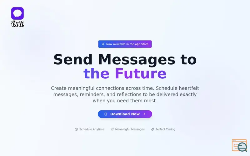 Screenshot of OrliApp