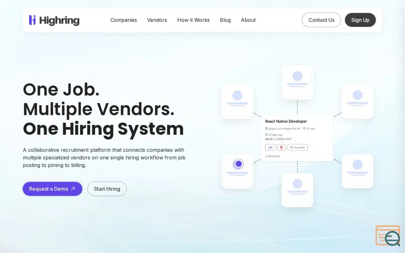 Screenshot of Highring