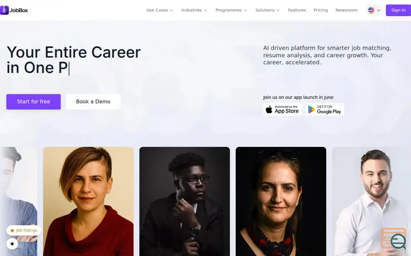 Screenshot of getjobbox