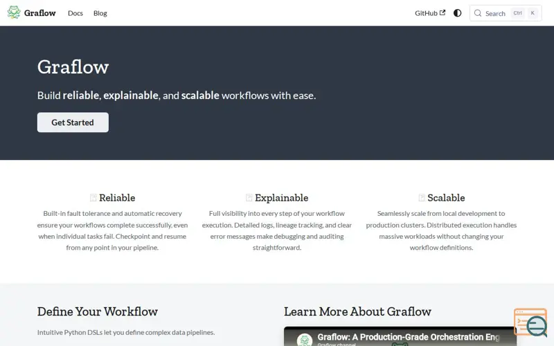 Screenshot of Graflow
