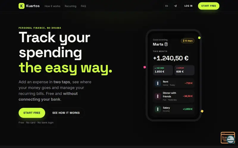 Screenshot of Kuartos